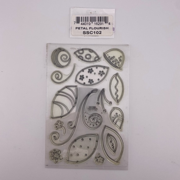 Stampendous Clear Stamp Set - Petal Flourish - Picture 3 of 4